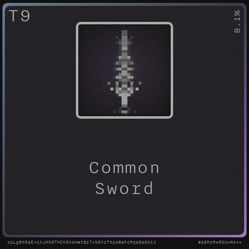 Gear for your quests - Sword #101