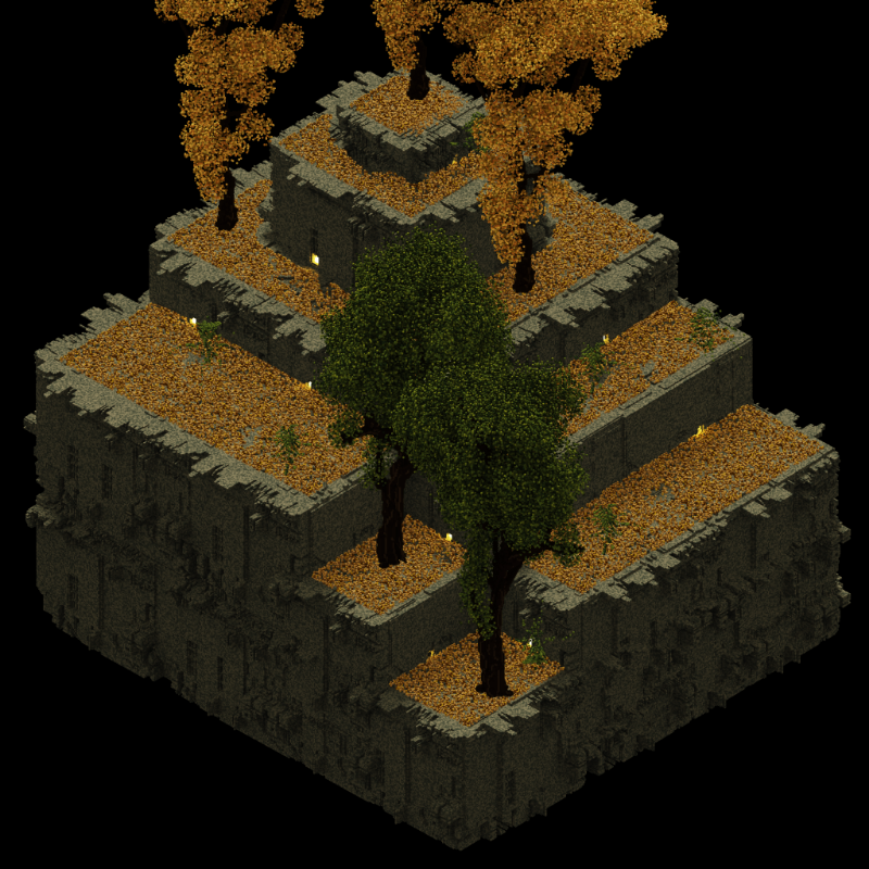 Voxel Temple #42