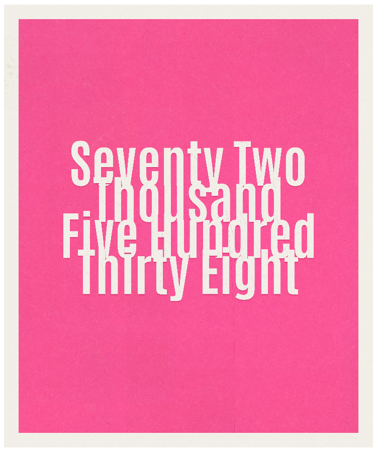 Count #72538