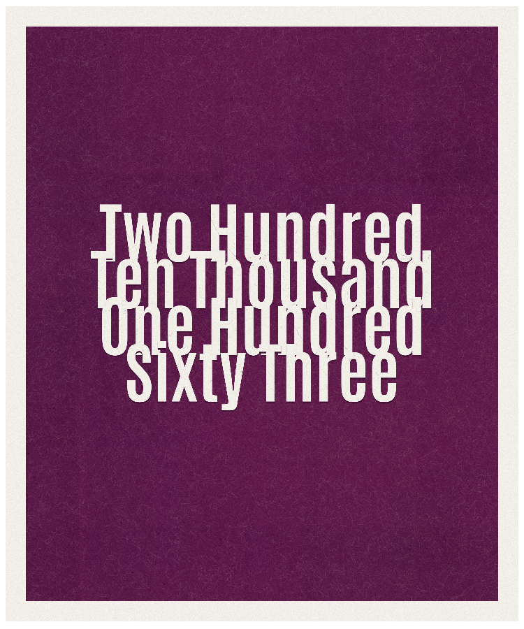 Count #210163