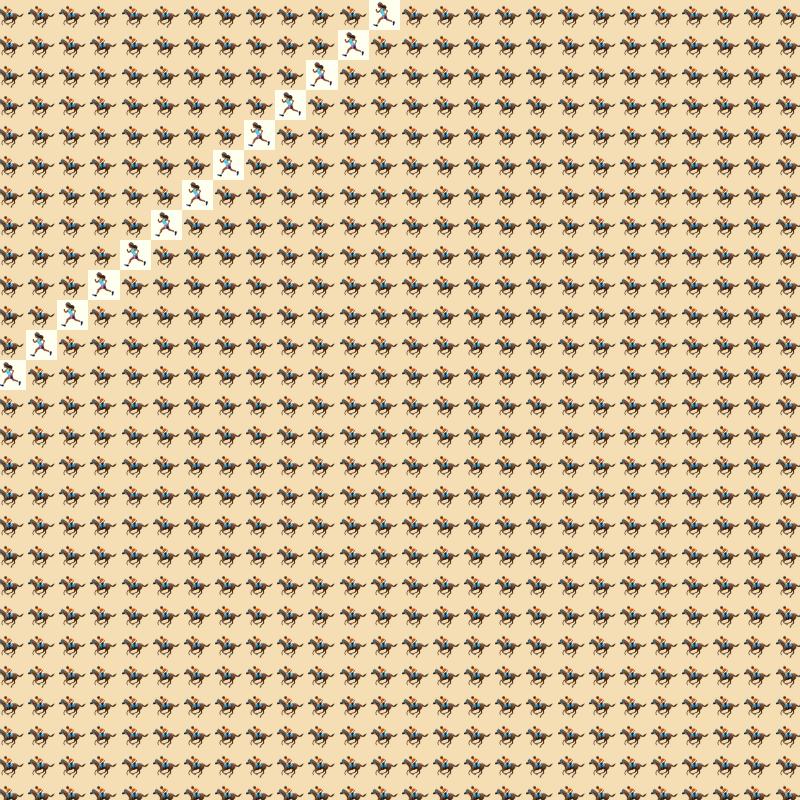 Elementary Cellular Emoji Automata #740