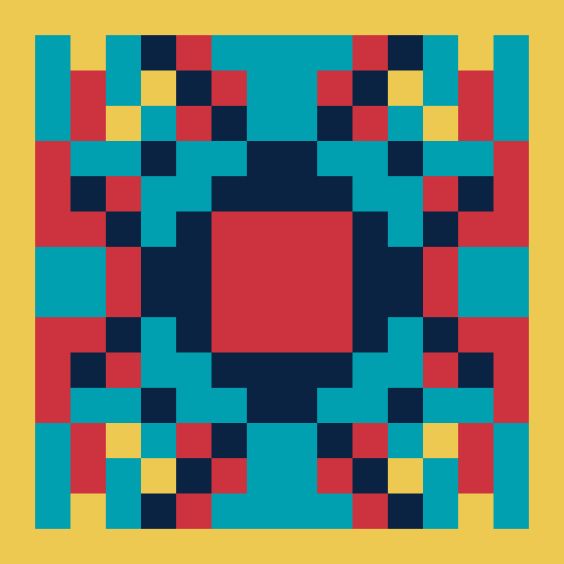 Pixel Mandala #23