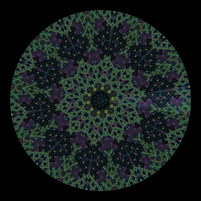 Binary kaleidoscope #126