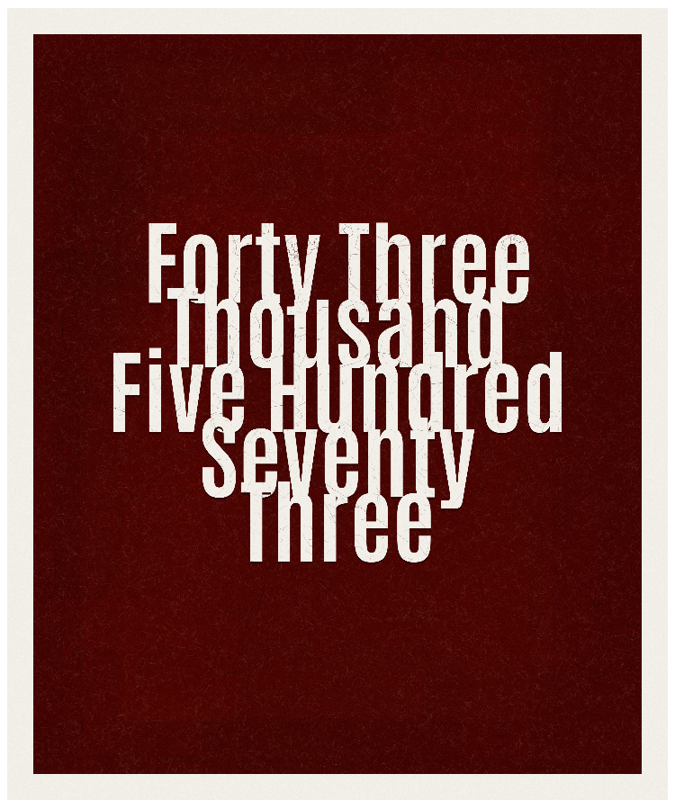 Count #43573