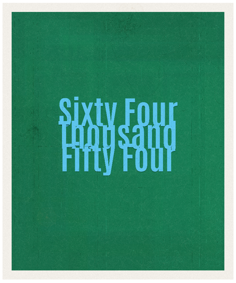 Count #64054
