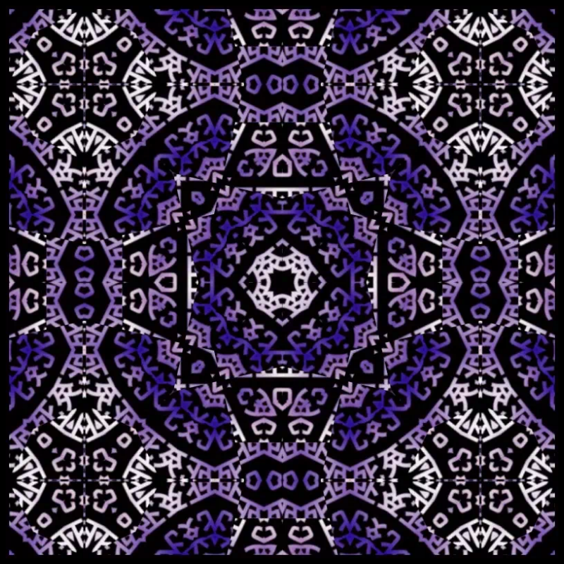 Дэ-generative Kaleidoscope #1