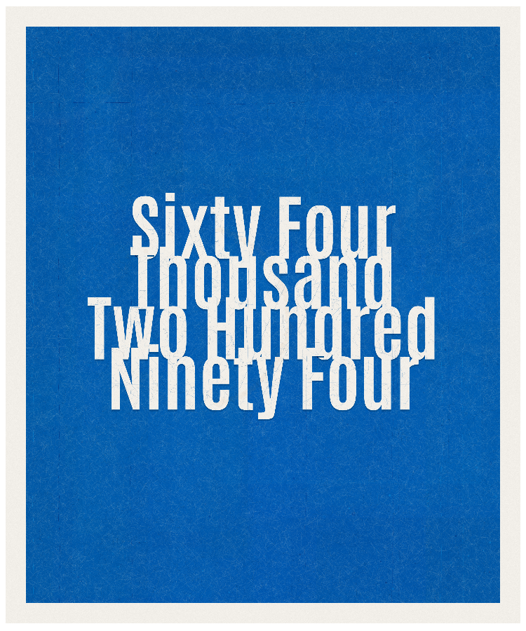 Count #64294