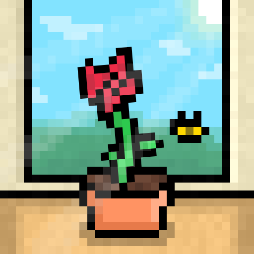 Pixel Flowers #27