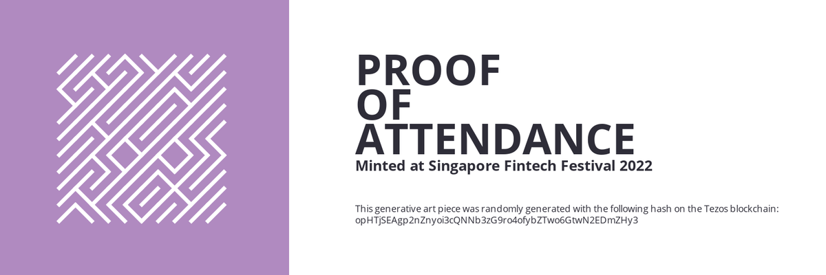 SFF2022 Proof of Attendance Token #1027