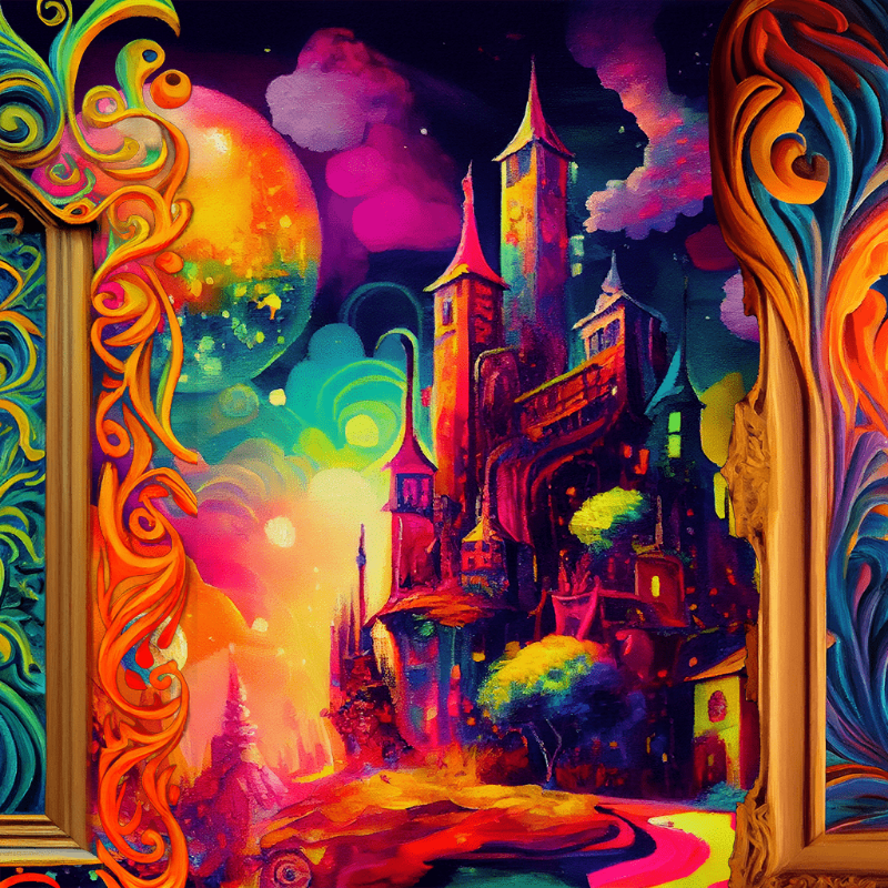 AI Psychedelic City #2