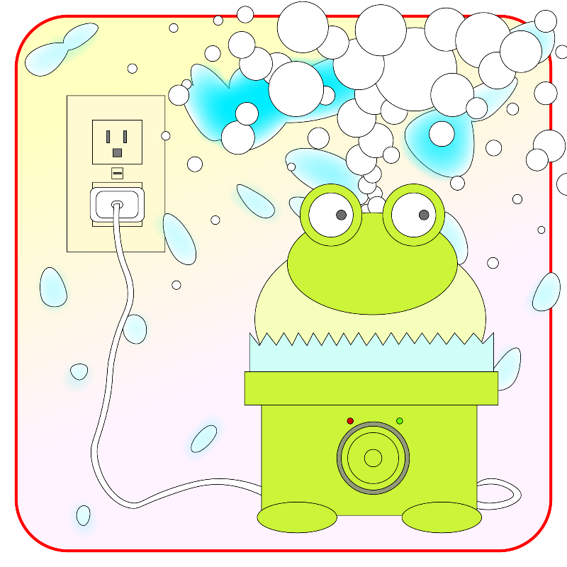 Frog Humidifier #55