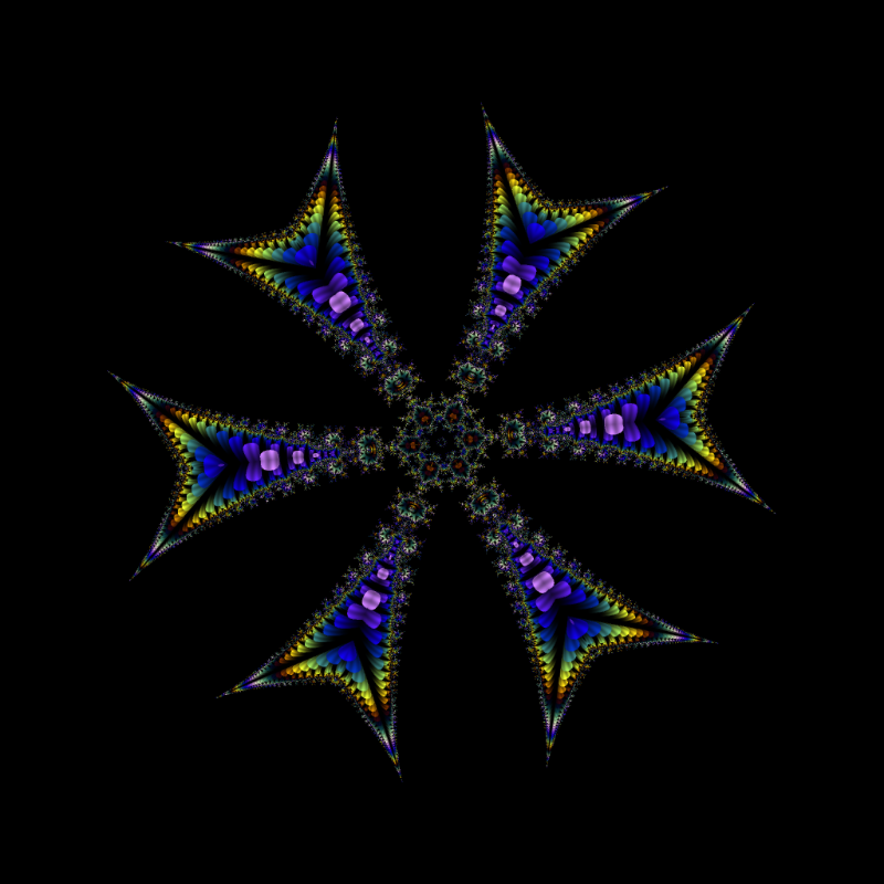 Fractal Flower #180