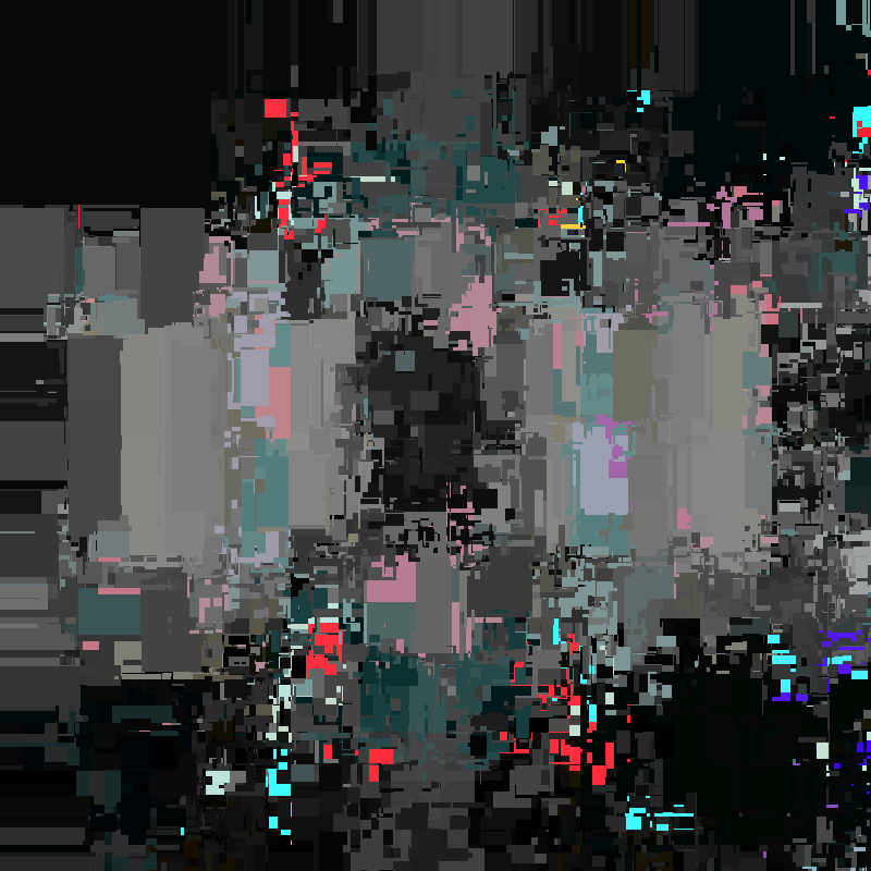 Glitchy feedback void #2