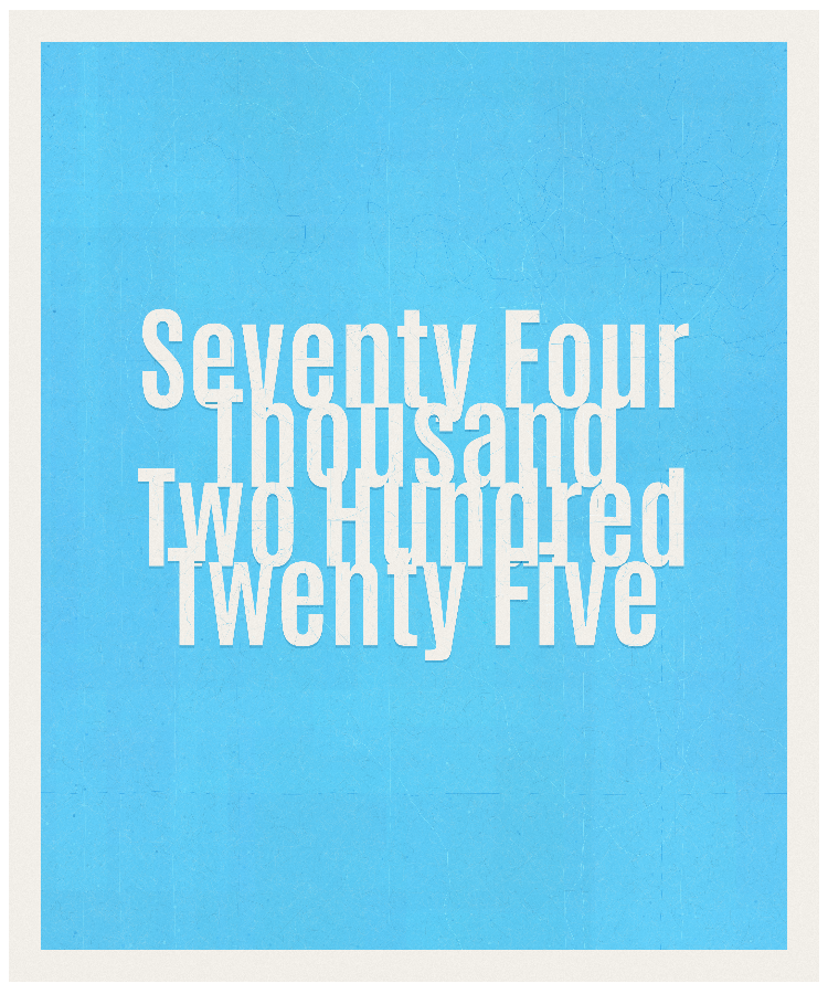 Count #74225