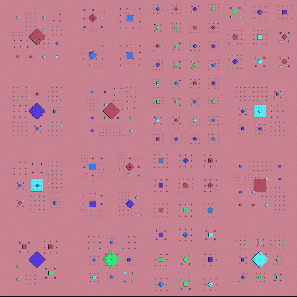 Square pattern v2 #10