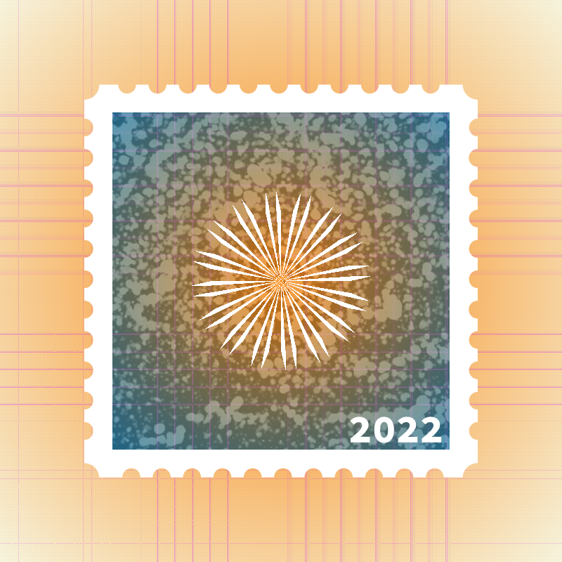 Snowflake stamp #39