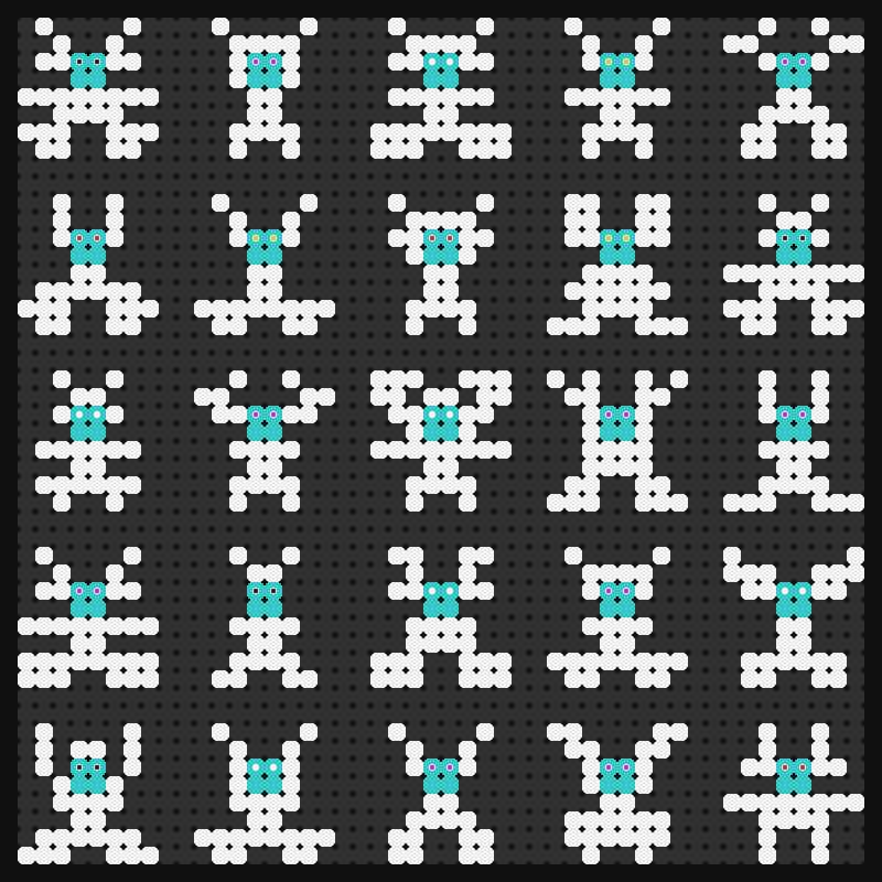 8x8 Pixel Creatures #70