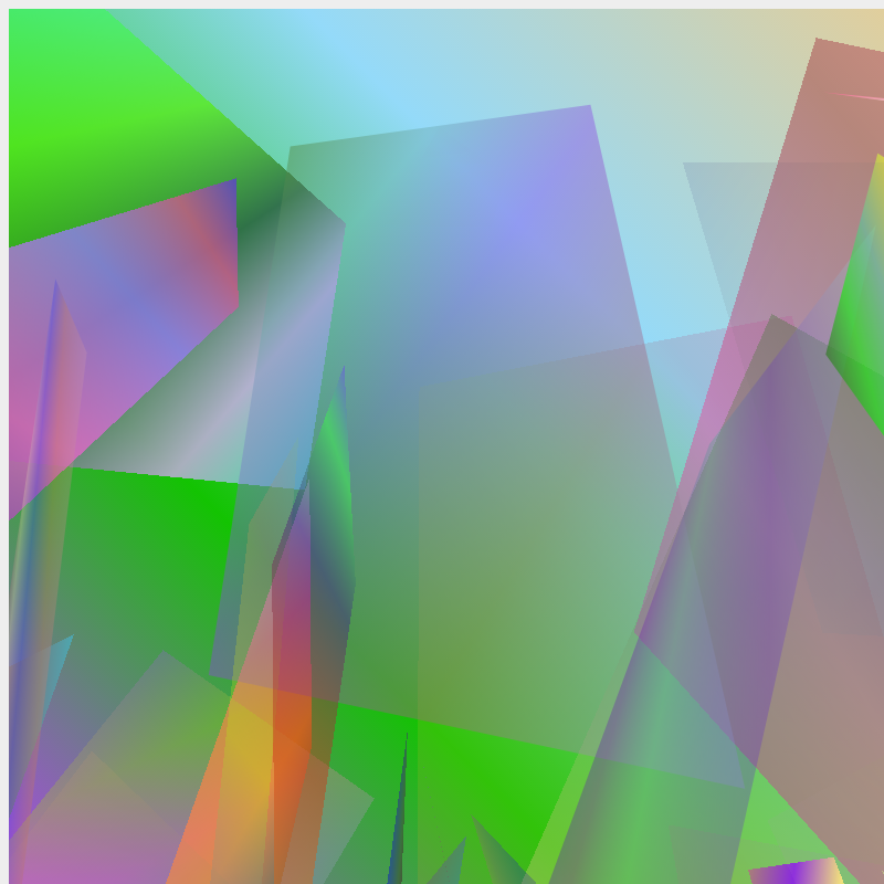 random divs with gradient and perspective #2