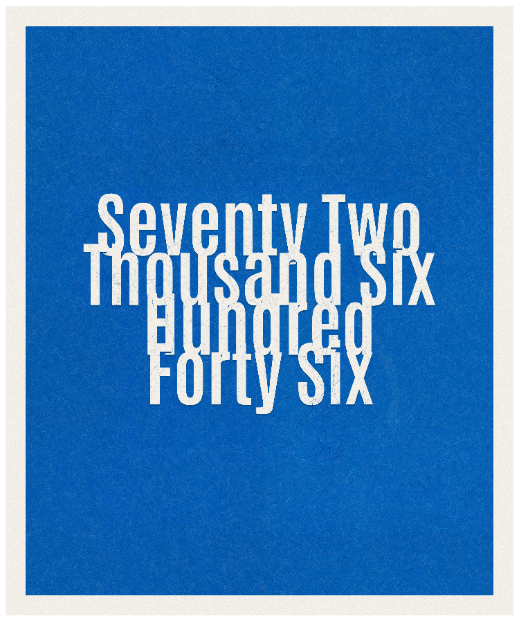 Count #72646