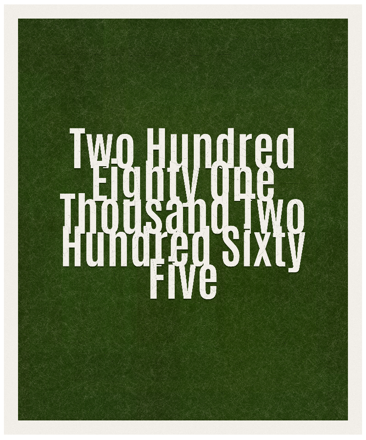 Count #281265