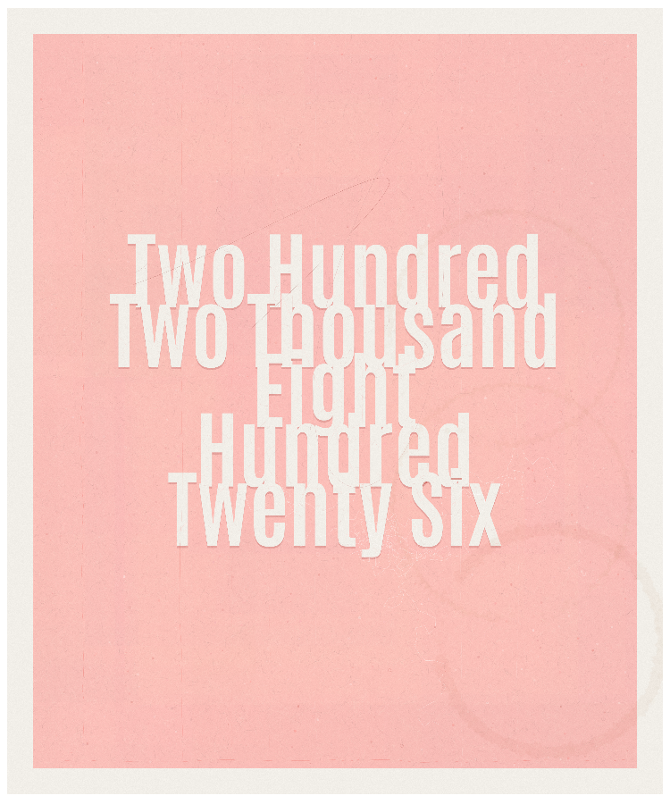 Count #202826