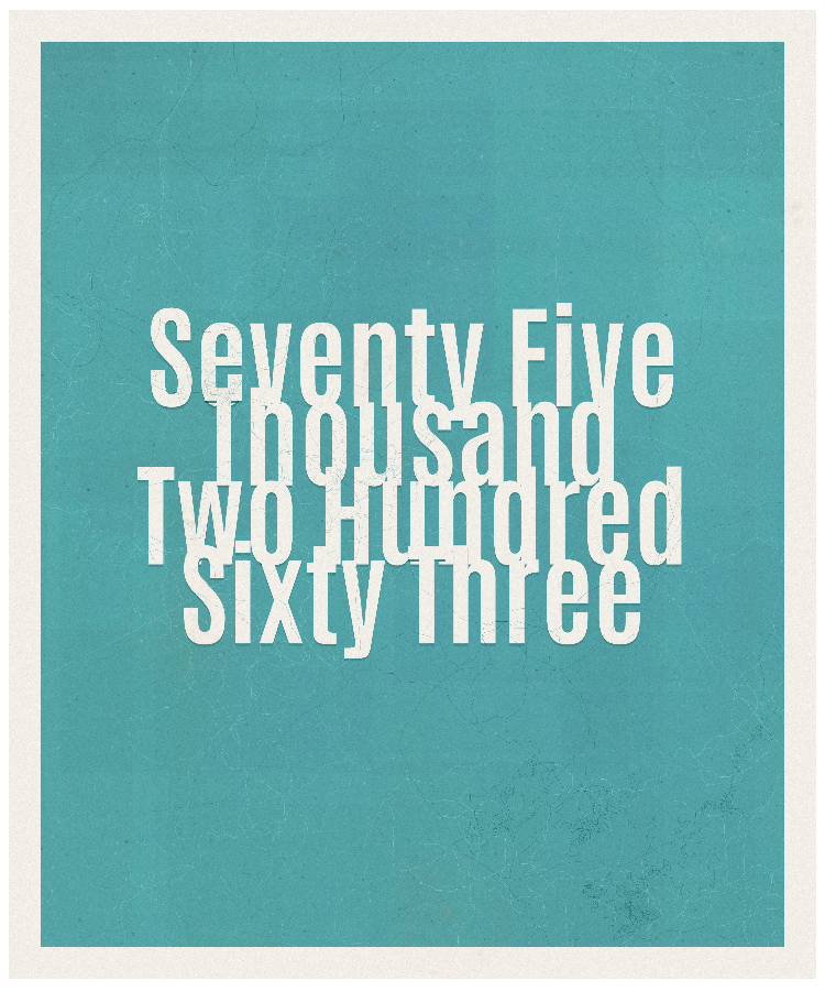 Count #75263