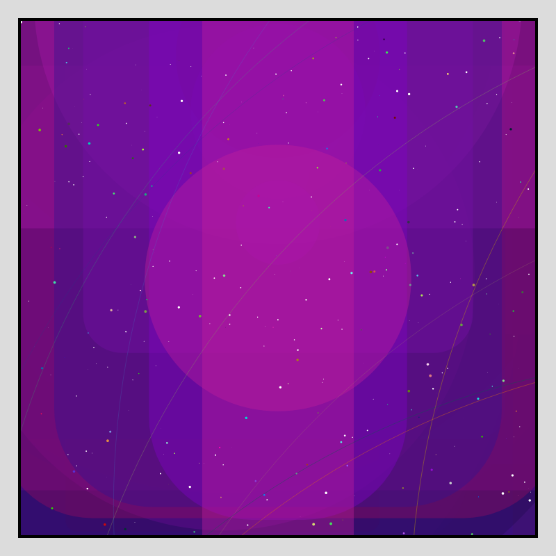 Color Field Starry B #40