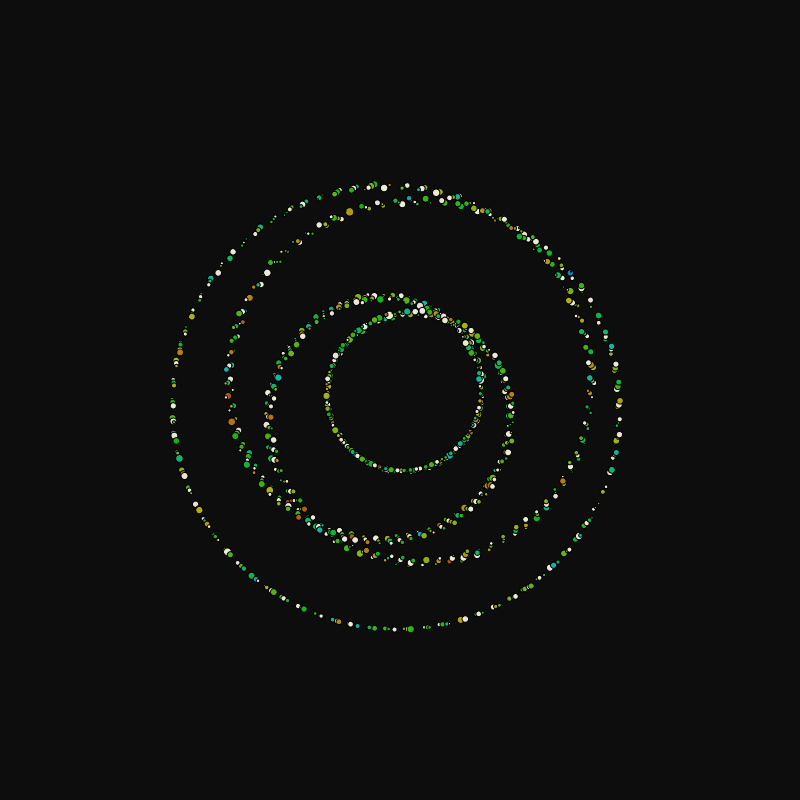 rotating particles #21