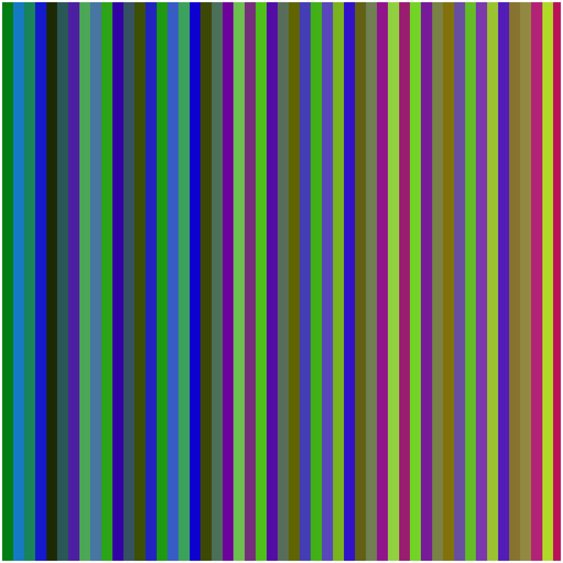 Coloured Lines #1 #19