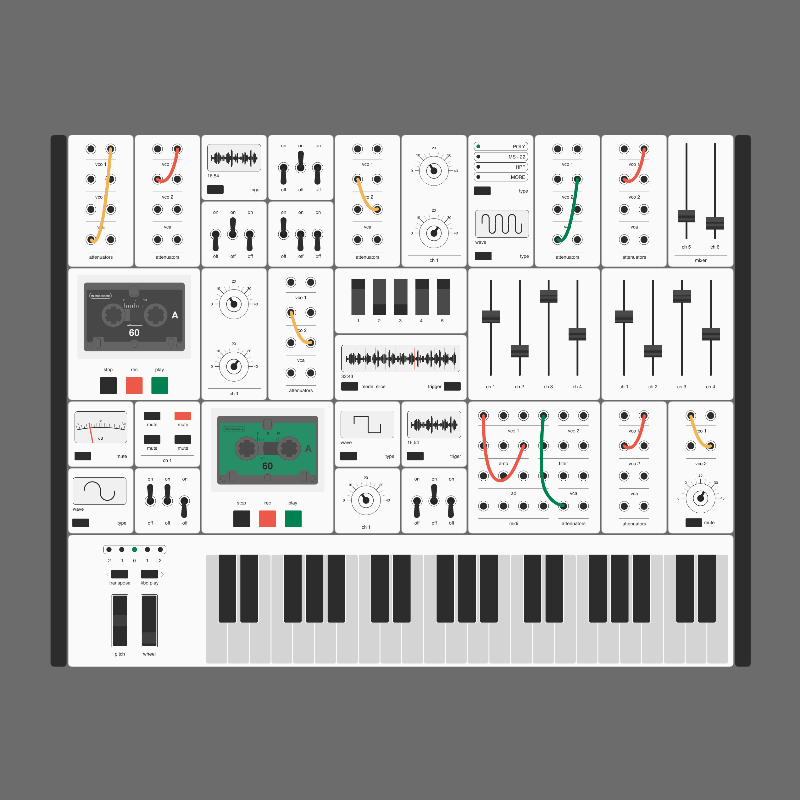 Modular synthesizer #39