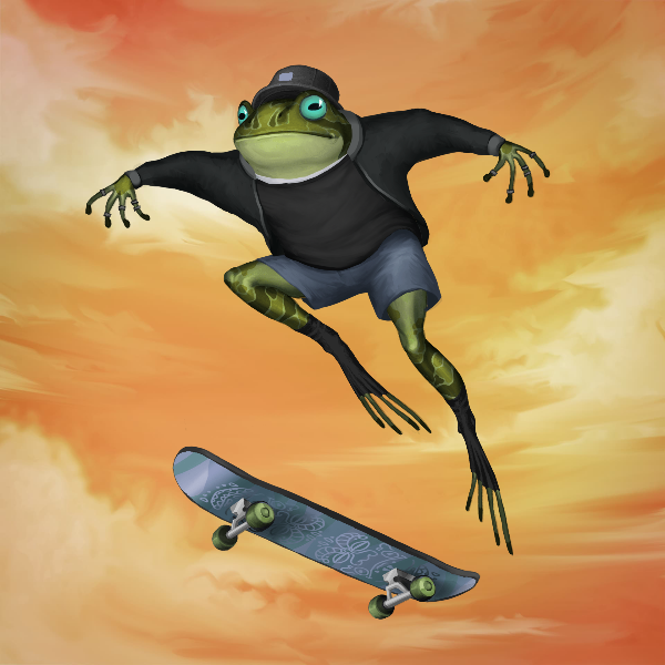 SKATER FROGS 🐸 #28