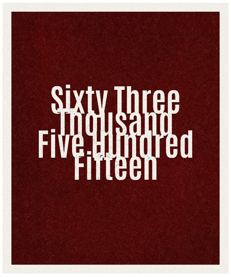 Count #63515