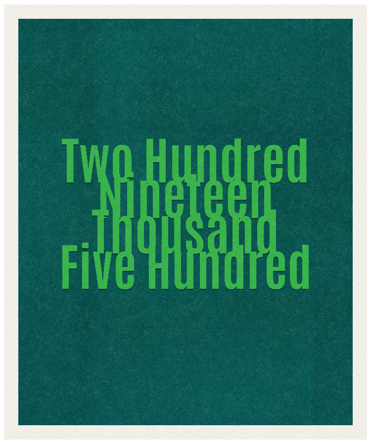 Count #219500