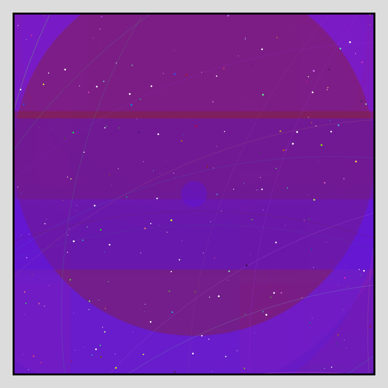 Color Field Starry B #105