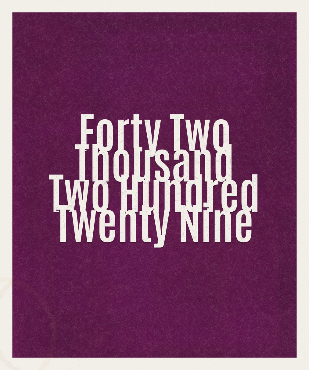 Count #42229