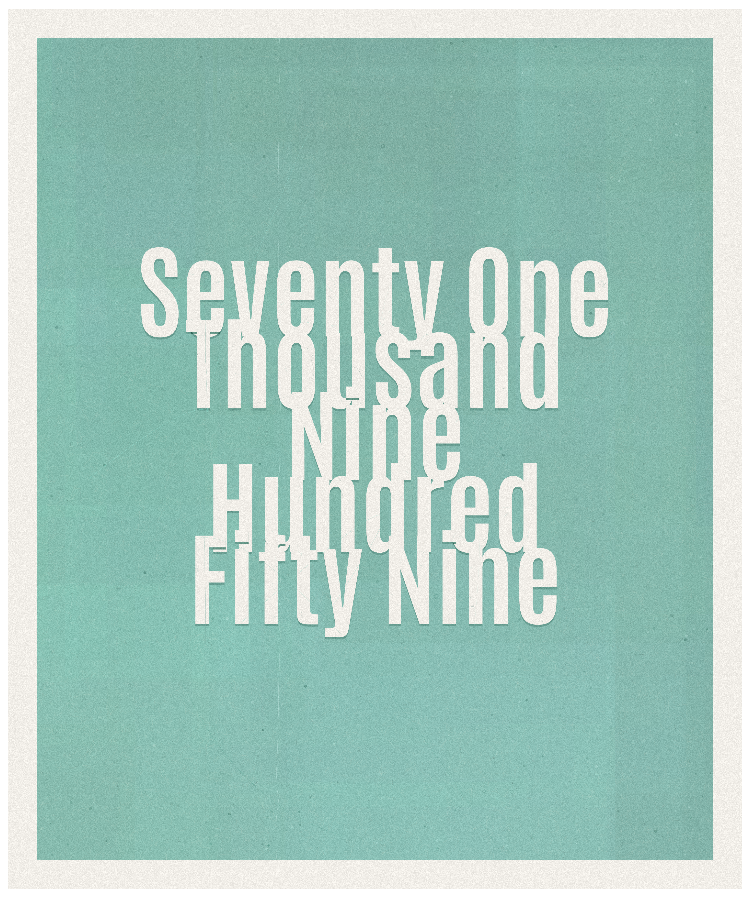 Count #71959