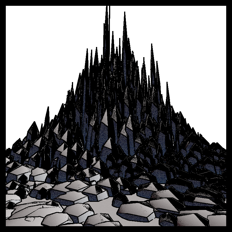 Crystal forest #26