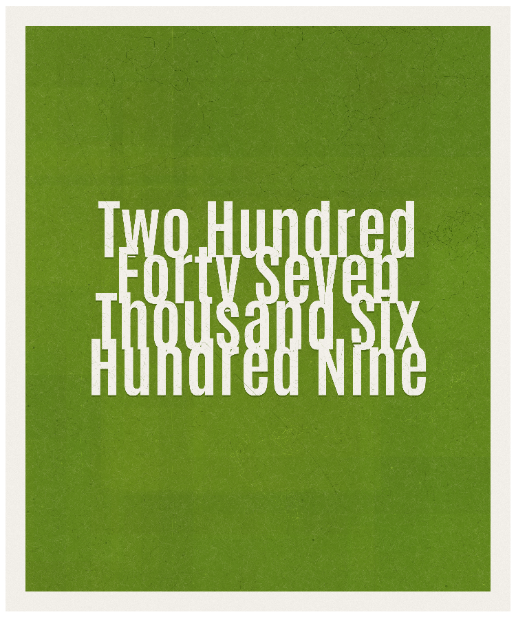 Count #247609