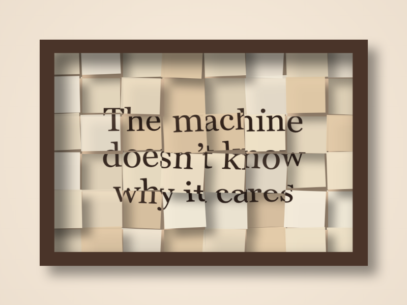 The Metaphor Machine #7654