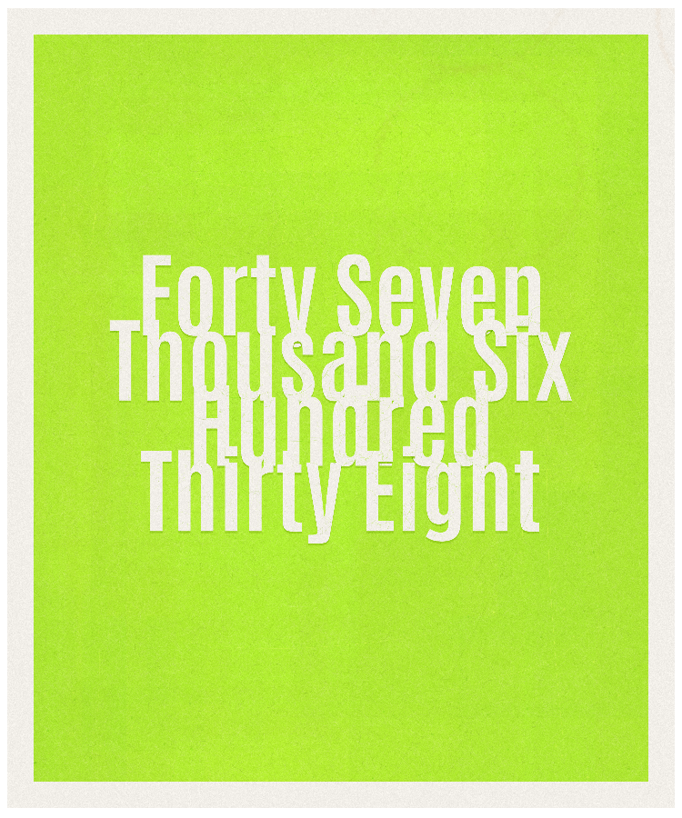 Count #47638