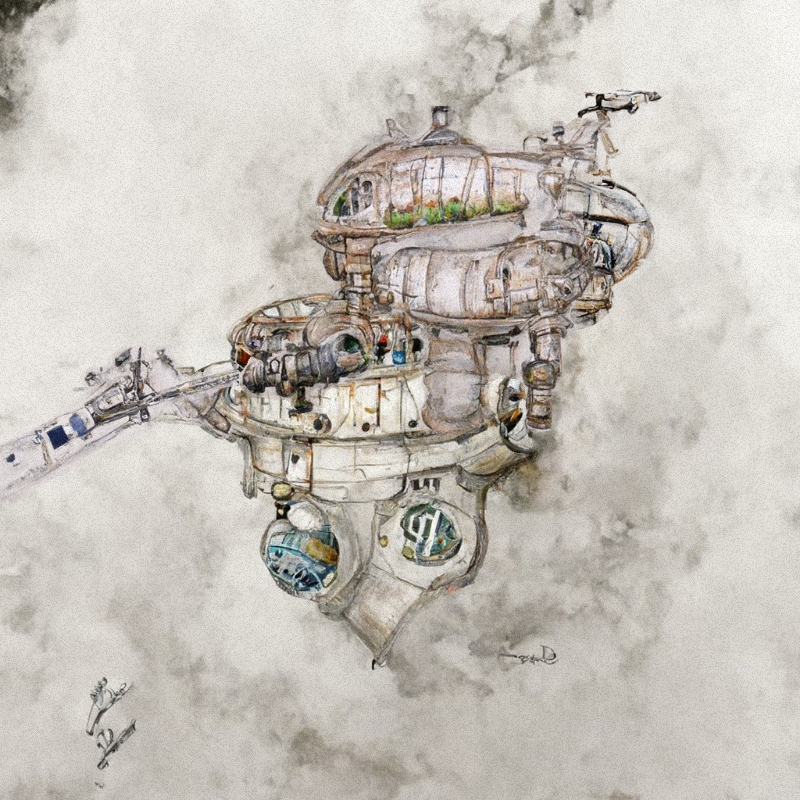 Utopian Space Castles #4