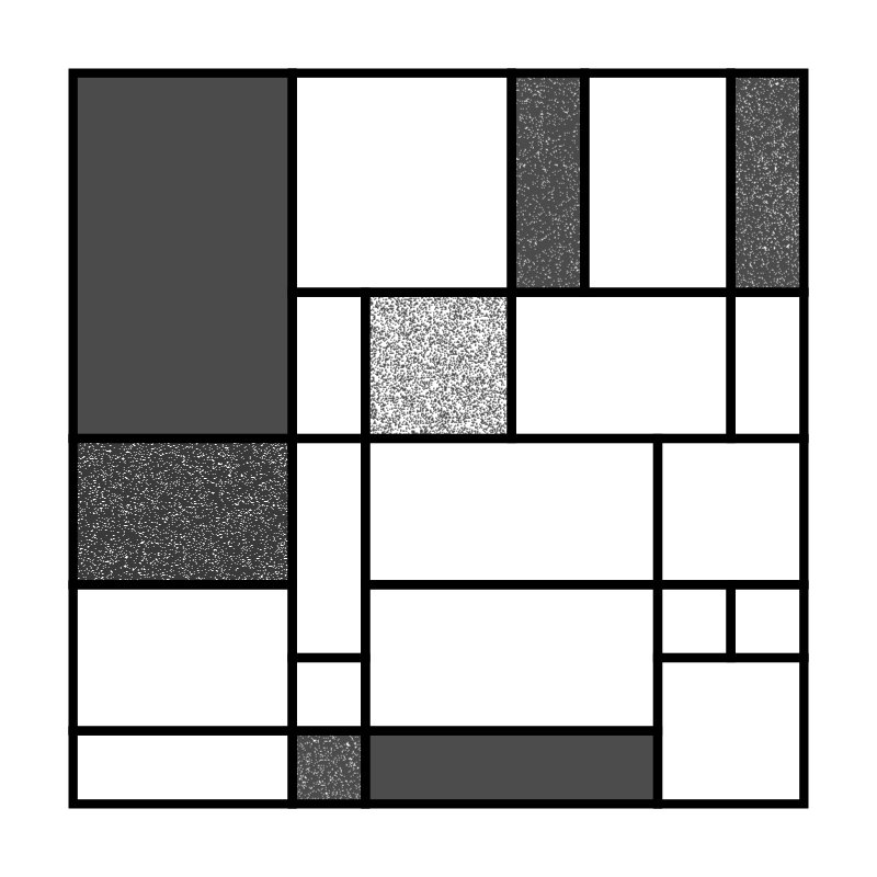 Mono Mondrian #10