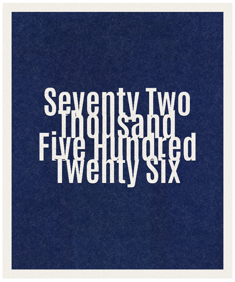 Count #72526