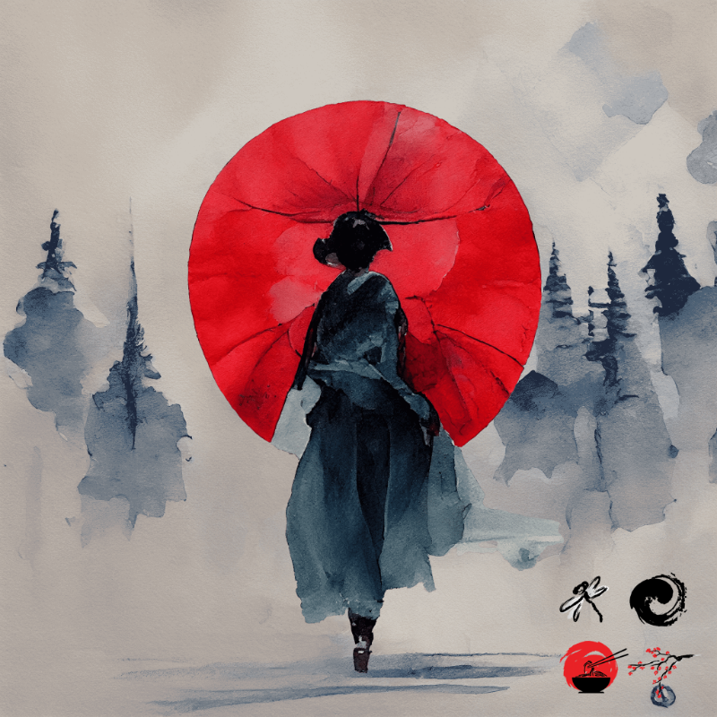 A walking geisha #25