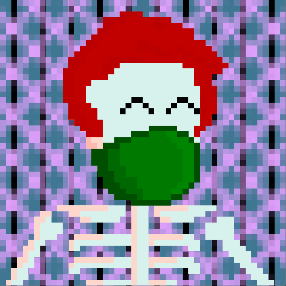 PIXEL SKULLETTI 1 #259