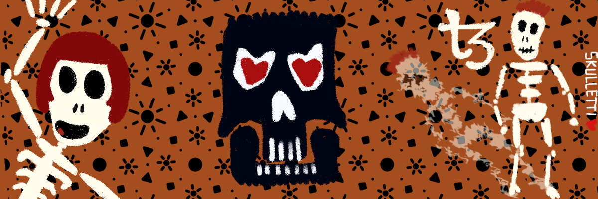 SKULLETTI TWITTER BANNER #4