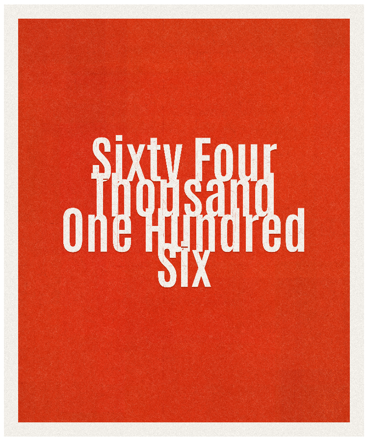 Count #64106