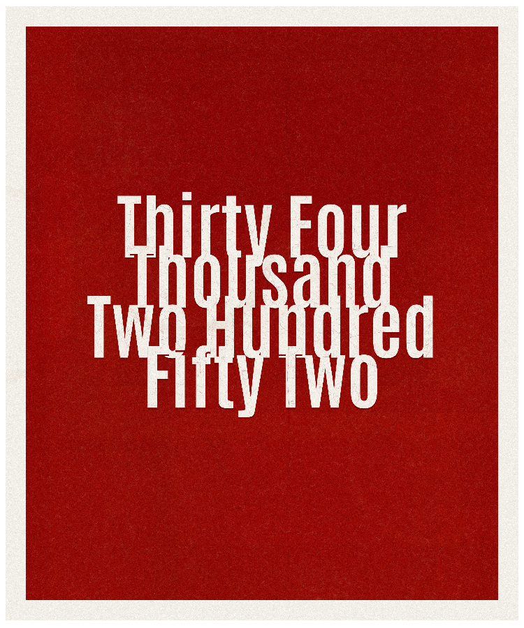 Count #34252