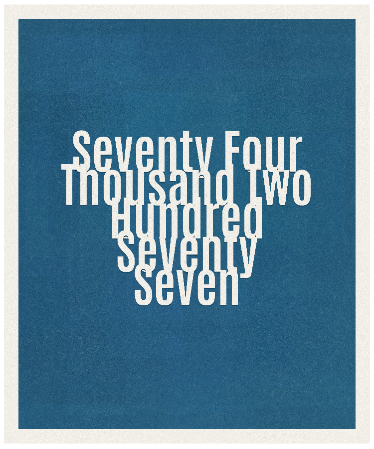 Count #74277
