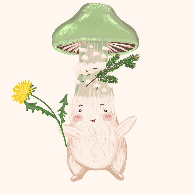 Cute Mushrooms Forest Guys #76